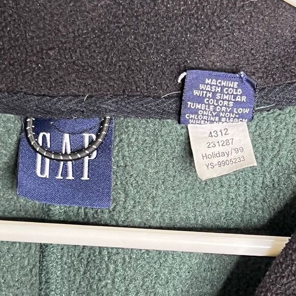 Vintage 90s GAP Fleece Sweatshirt - Picture 8 of 8